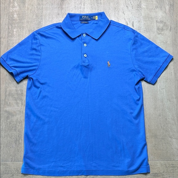 Polo by Ralph Lauren Royal Blue Polo Shirt size Medium, new no tags - Picture 1 of 6
